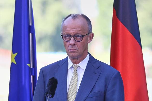 Berlin, Deutschland, 02.07.2026: Bundeskanzleramt: Pressekonferenz nach Koalitionsausschuss: Bundeskanzler Friedrich Merz (CDU) *** Berlin, Germany, July 2, 2026 Federal Chancellery Press Conference Following the Coalition Committee Meeting Federal Chancellor Friedrich Merz, CDU Copyright: xdtsxNachrichtenagenturx dts_126069