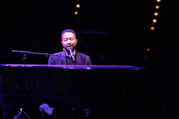 John Legend At Cavea dell Auditorium Parco della Musica Ennio Morricone - Rome John Legend performs live in Rome at the Cavea dell Auditorium Parco della Musica Ennio Morricone during his A Night of Songs & Stories tour 2026 in Rome, Italy on July 2, 2026. Photo by Andrea Bracaglia ABACAPRESS.COM Rome Italy Italy  Copyright: xBracagliaxAndrea ABACAx