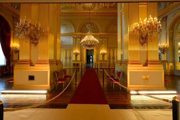 Reopening of the Royal Palace in Brussels Following Renovation BRUSSELS, BELGIUM - JULY 03 : reopening of the Royal Palace in Brussels following renovation pictured after on July 03, 2026 in Brussels, Belgium, 03 07 2026 Brussels Belgium  Copyright: xPhilipxReynaersx