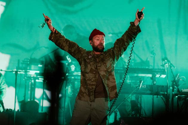Gorillaz live at Roskilde Festival 2026 Roskilde, Denmark. 02nd, July 2026. The British band Gorillaz performs a live concert during Danish music festival Roskilde Festival 2026 in Roskilde. Here singer and musician Damon Albarn is seen live on stage. Denmark, Roskilde  Copyright: xGonzalesxPhoto MathiasxKristensenx