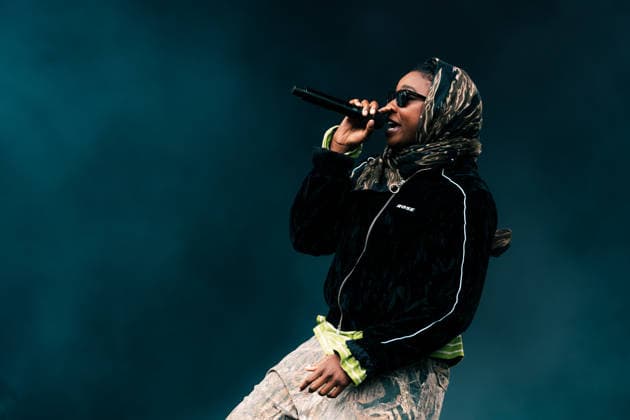 Little Simz live at Roskilde Festival 2026 Roskilde, Denmark. 02nd, July 2026. The English rapper and lyricist Little Simz performs a live concert during the Danish music festival Roskilde Festival 2026 in Roskilde. Denmark, Roskilde  Copyright: xGonzalesxPhoto MathiasxKristensenx
