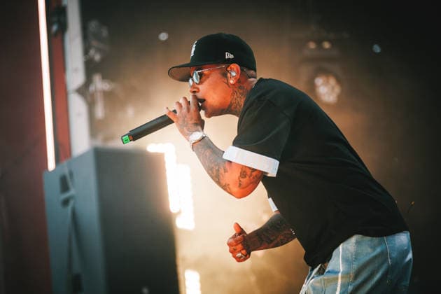 KWN live at Roskilde Festival 2026 Roskilde, Denmark. 02nd, July 2026. The British singer, songwriter and rapper KWN performs a live concert during Danish music festival Roskilde Festival 2026 in Roskilde. Denmark, Roskilde  Copyright: xGonzalesxPhoto ChristianxHjorthx