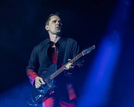 July 2, 2026, Milwaukee, Wisconsin, U.S: MATT BELLAMY of Muse during the opening night of The Wow! Signal Tour at Summerfest Music Festival in Milwaukee, Wisconsin Milwaukee U.S  - ZUMAs135 20260702_zap_s135_045 Copyright: xDanielxDeSloverx
