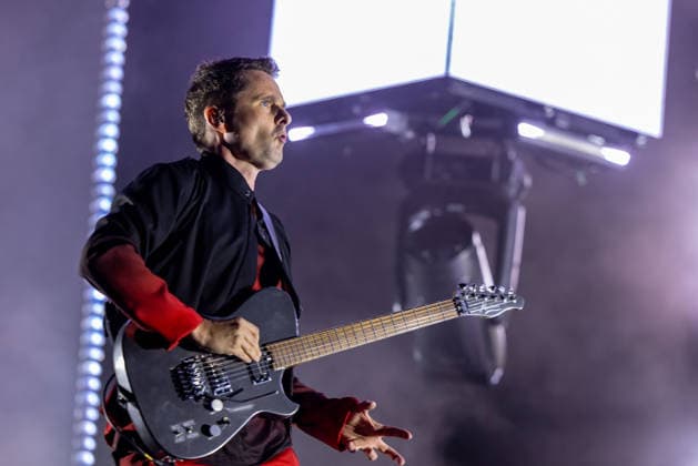 July 2, 2026, Milwaukee, Wisconsin, U.S: MATT BELLAMY of Muse during the opening night of The Wow! Signal Tour at Summerfest Music Festival in Milwaukee, Wisconsin Milwaukee U.S  - ZUMAs135 20260702_zap_s135_049 Copyright: xDanielxDeSloverx