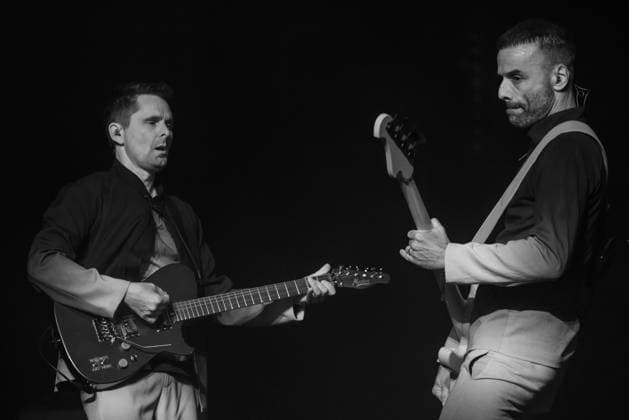 July 2, 2026, Milwaukee, Wisconsin, U.S: MATT BELLAMY and CHRiS WOLSTENHOLME of Muse during the opening night of The Wow! Signal Tour at Summerfest Music Festival in Milwaukee, Wisconsin Milwaukee U.S  - ZUMAs135 20260702_zap_s135_048 Copyright: xDanielxDeSloverx