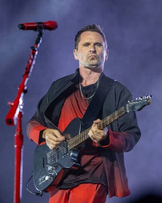 July 2, 2026, Milwaukee, Wisconsin, U.S: MATT BELLAMY of Muse during the opening night of The Wow! Signal Tour at Summerfest Music Festival in Milwaukee, Wisconsin Milwaukee U.S  - ZUMAs135 20260702_zap_s135_053 Copyright: xDanielxDeSloverx