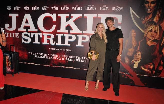 Jackie The Stripper world film premiere, London Kimberly Wyatt and Max Rogers at the Jackie The Stripper world film premiere, Cineworld Leicester Square, Leicester Square, on Thursday 02 July 2026 in London, England, UK. CAP CAN CAN London UK Great Britain Copyright: xCanxNguyen CapitalxPicturesx
