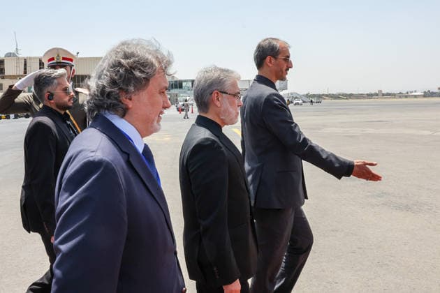 Turkish Vice President Cevdet Yilmaz arrives in Iran to attend funeral ceremony for former Iranian Supreme Leader Ali Khamenei TEHRAN, IRAN - JULY 3: Turkish Vice President Cevdet Yilmaz and the accompanying delegation are welcomed at the airport by Iranian Minister of Science, Research and Technology Hossein Simayi Sarraf and Turkish Ambassador to Tehran Hicabi Kirlangic after arriving in Tehran, Iran, on July 3, 2026, to attend the state funeral ceremony for former Iranian Supreme Leader Ali Khamenei, who lost his life in a joint U.S.-Israeli attack on Iran on Feb. 28. Ahmet Okur Anadolu Tehran Iran. Editorial use only. Please get in touch for any other usage.  Copyright: x2026xAnadoluxAhmetxOkurx