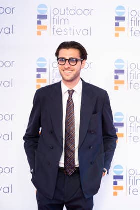July 2, 2026, San Valentino Torio, Salerno, Italy: Giuliano Squitieri, founder of the Outdoor Film Festival, attends the photocall during the Outdoor Film Festival 2026 in San Valentino Torio, Salerno, Italy, on July 2, 2026. San Valentino Torio Italy - ZUMAl175 20260702_zip_l175_001 Copyright: xFrancescoxLucianox