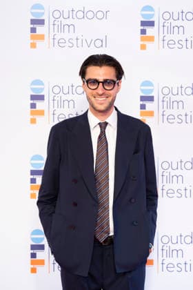 July 2, 2026, San Valentino Torio, Salerno, Italy: Giuliano Squitieri, founder of the Outdoor Film Festival, attends the photocall during the Outdoor Film Festival 2026 in San Valentino Torio, Salerno, Italy, on July 2, 2026. San Valentino Torio Italy - ZUMAl175 20260702_zip_l175_006 Copyright: xFrancescoxLucianox