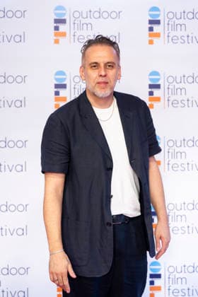 July 2, 2026, San Valentino Torio, Salerno, Italy: Giuliano Squitieri, founder of the Outdoor Film Festival, attends the photocall during the Outdoor Film Festival 2026 in San Valentino Torio, Salerno, Italy, on July 2, 2026. San Valentino Torio Italy - ZUMAl175 20260702_zip_l175_010 Copyright: xFrancescoxLucianox