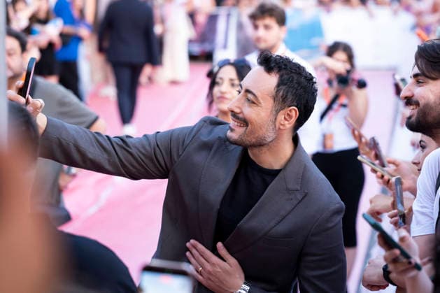 July 2, 2026, San Valentino Torio, Salerno, Italy: Ciro Priello of The Jackal signs autographs during the Outdoor Film Festival 2026 in San Valentino Torio, Salerno, Italy, on July 2, 2026. San Valentino Torio Italy  - ZUMAl175 20260702_zip_l175_051 Copyright: xFrancescoxLucianox