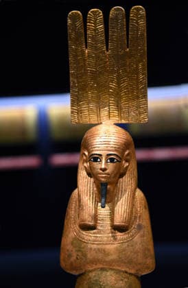 Toutankhamon Reconstruction Spectacular At Porte du Versailles - Paris Toutankhamon, Reconstition spectacular his tomb and his treasures of Pharaon at Porte du Versailles in Paris, France on July 2, 2026. Photo by Alain Apaydin ABACAPRESS.COM Paris Ile-de-France France  Copyright: xApaydinxAlain ABACAx