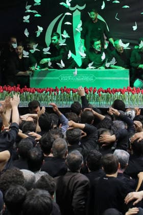 RECORD DATE NOT STATED Ceremony Ahead Of Supreme Leader Ali Khamenei funeral - Tehran This handout photograph provided by the Iranian supreme leader office (Khamenei.ir) shows mourners gathering around the coffin of Iran’s the slain Supreme leader Ali Khamenei during a ceremony ahead of his funeral in Tehran on July 2, 2026.Photo by PARSPIX ABACAPRESS.COM Terhan Iran  Copyright: xParspix ABACAx