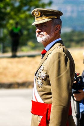 Felipe VI Presents the Royal Commissions to the 51st Class of the Non-Commissioned Officers Corps King Felipe VI presides over the ceremony to present the Royal Commissions to the 51st Class of the Non-Commissioned Officers Corps, at the General Basic Academy for Non-Commissioned Officers, on July 3, 2026, in Talarn, Lleida, Catalonia, Spain JULY 3, 2026 Kike Rincó Spain  Copyright: xKikexRinconx 7640171