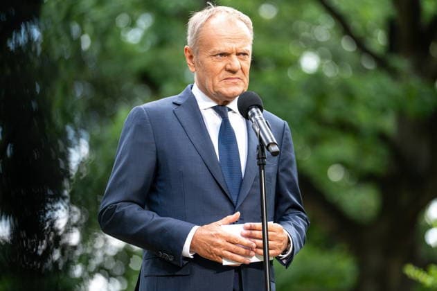 WARSZAWA 03.07.2026 Konferencja Prasowa Premiera Donalda Tuska w Warszawie fot.Kai Taller Arena Akcji NEWSPIX.PL --- Newspix.pl WARSAW, POLAND Prime Minister Donald Tusk s Press Conference in Warsaw POLAND OUT!  AA_03072026_cmr4tu2k