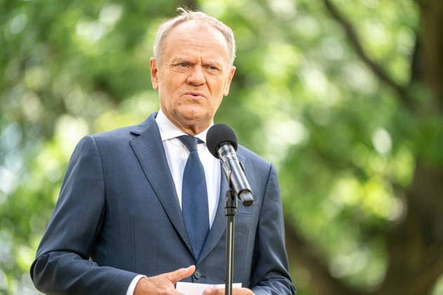 WARSZAWA 03.07.2026 Konferencja Prasowa Premiera Donalda Tuska w Warszawie fot.Kai Taller Arena Akcji NEWSPIX.PL --- Newspix.pl WARSAW, POLAND Prime Minister Donald Tusk s Press Conference in Warsaw POLAND OUT!  AA_03072026_cmr4tu3m