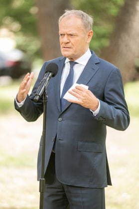 WARSZAWA 03.07.2026 Konferencja Prasowa Premiera Donalda Tuska w Warszawie fot.Kai Taller Arena Akcji NEWSPIX.PL --- Newspix.pl WARSAW, POLAND Prime Minister Donald Tusk s Press Conference in Warsaw POLAND OUT!  AA_03072026_cmr4tu44