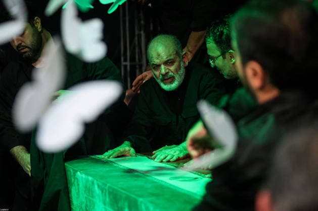 Ceremony Ahead Of Supreme Leader Ali Khamenei funeral - Tehran This handout photograph provided by the Iranian supreme leader office (Khamenei.ir) shows the chief of Iran’s state TV Peyman Jebelli attending a ceremony to pay respect to Iran’s slain Supreme leader Ali Khamenei during a ceremony ahead of his funeral in Tehran on July 2, 2026.Photo by PARSPIX ABACAPRESS.COM Terhan Iran  Copyright: xParspix ABACAx