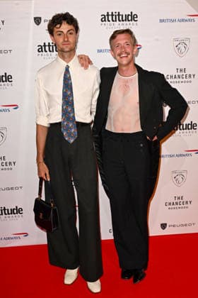 Celebrities attending the Attitude Pride Awards at The Chancery Rosewood in central London Featuring: Stephen Libby Where: London, United Kingdom When: 03 Jul 2026 Credit: Cover Images EDITORIAL USE ONLY. NOT FOR USE BY NEWSPAPERS BASED IN THE UK. Copyright: xx coverimg55826411