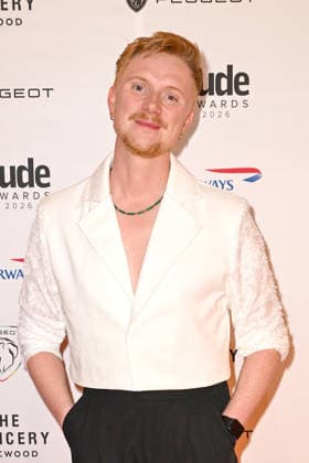 Celebrities attending the Attitude Pride Awards at The Chancery Rosewood in central London Featuring: Owain Wyn Evans Where: London, United Kingdom When: 03 Jul 2026 Credit: Cover Images EDITORIAL USE ONLY. NOT FOR USE BY NEWSPAPERS BASED IN THE UK. Copyright: xx coverimg55826378