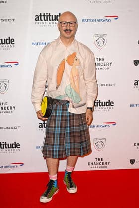 Celebrities attending the Attitude Pride Awards at The Chancery Rosewood in central London Featuring: Dominic Skinner Where: London, United Kingdom When: 03 Jul 2026 Credit: Cover Images EDITORIAL USE ONLY. NOT FOR USE BY NEWSPAPERS BASED IN THE UK. Copyright: xx coverimg55826383