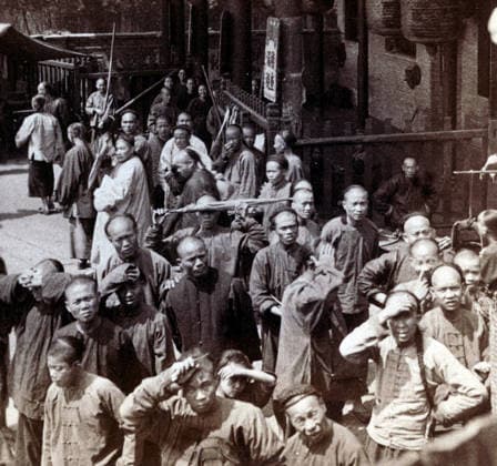 RECORD DATE NOT STATED Boxer rebels during the The Boxer Rebellion Boxer rebels during the The Boxer Rebellion, also known as the Boxer Uprising, an anti-foreign, anti-imperialist, and anti-Christian uprising in North China between 1899 and 1901, towards the end of the Qing dynasty. , WHA_167_0845.jpg, rebels, boxers, China, Boxer Rebellion, Boxer Uprising, anti-foreign, anti-imperialist, anti-Christian, uprising, Qing dynasty, rebellion, chinese, beijing, Copyright: xx