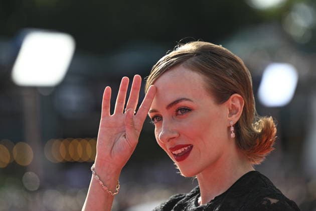 Czech actress Elizaveta Maximova arrives at the opening of the 60th Karlovy Vary International Film Festival, on June 3, 2026, in Karlovy Vary, Czech Republic. (CTKxPhoto KaterinaxSulova) CTKPhotoP2026070306687  CTKPhotoP2026070306687