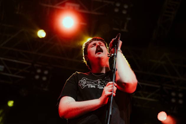 Getdown Services live at Roskilde Festival 2026 Roskilde, Denmark. 03rd, July 2026. The British rock band Getdown Services performs a live concert during the Danish music festival Roskilde Festival 2026 in Roskilde. Denmark, Roskilde  Copyright: xGonzalesxPhoto MathiasxKristensenx