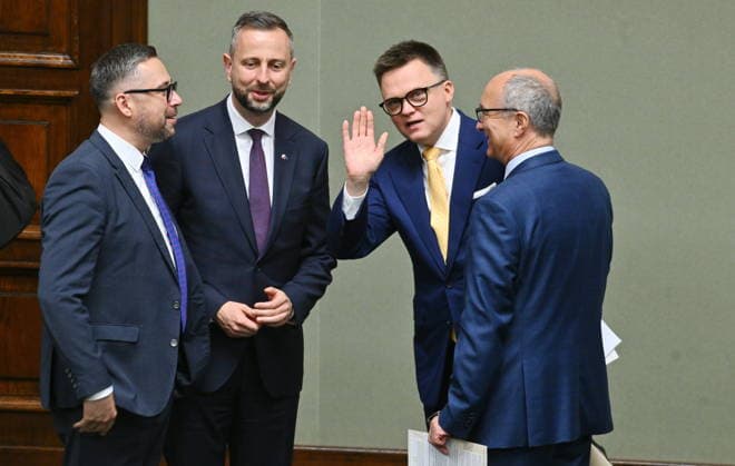 RECORD DATE NOT STATED 01.07.2026 WARSZAWA SEJM RP POSIEDZENIE SEJMU July 1, 2026 Warsaw – Sejm of the Republic of Poland – Sejm Session – Polish Parliament KONFERENCJA PRASOWA PISU N Z MARCIN KULASEK WLADYSLAW KOSINIAK KAMYSZ SZYMON HOLOWNIA WLODZIMIERZ CZARZASTY FOT DAMIAN BURZYKOWSKI NEWSPIX.PL NEWSPIX.PL --- newspix.pl 