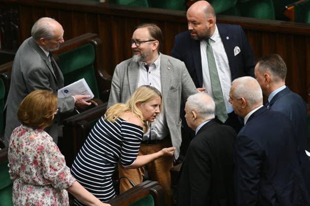 RECORD DATE NOT STATED 01.07.2026 WARSZAWA SEJM RP POSIEDZENIE SEJMU July 1, 2026 Warsaw – Sejm of the Republic of Poland – Sejm Session – Polish Parliament FOT DAMIAN BURZYKOWSKI NEWSPIX.PL NEWSPIX.PL --- newspix.pl 