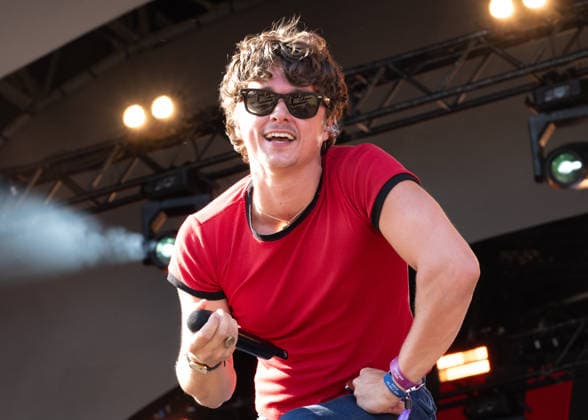 Bradley Simpson performs during BST Hyde Park at Hyde Park in London, England. UK. Friday 3rd July 2026. Copyright: xJamesxWarrenx BRADLEY SIMPSON - BST HYDE PARK1