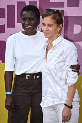 Preview of the film Histoires de la nuit in Paris FA Laila Marrakchi (R) poses for a photo-call for the film Histoires de la nuit at the Cinema Paradiso Louvre x MK2 event in Paris, on Juky 3, 2026. Photo by Firas Abdullah ABACAPRESS.COM Paris Ile-de-France France  Copyright: xAbdullahxFiras ABACAx