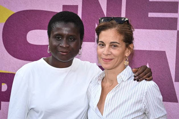 Preview of the film Histoires de la nuit in Paris FA Laila Marrakchi (R) poses for a photo-call for the film Histoires de la nuit at the Cinema Paradiso Louvre x MK2 event in Paris, on Juky 3, 2026. Photo by Firas Abdullah ABACAPRESS.COM Paris Ile-de-France France  Copyright: xAbdullahxFiras ABACAx