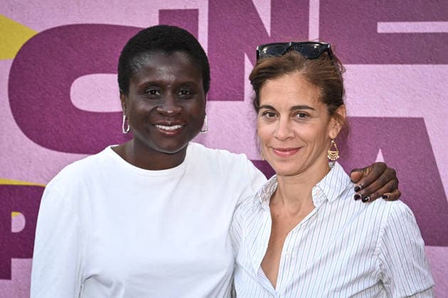 Preview of the film Histoires de la nuit in Paris FA Laila Marrakchi (R) poses for a photo-call for the film Histoires de la nuit at the Cinema Paradiso Louvre x MK2 event in Paris, on Juky 3, 2026. Photo by Firas Abdullah ABACAPRESS.COM Paris Ile-de-France France  Copyright: xAbdullahxFiras ABACAx