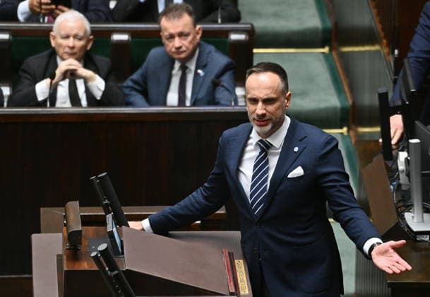 RECORD DATE NOT STATED 03.07.2026 WARSZAWA SEJM RP POSIEDZENIE SEJMU July 3, 2026 Warsaw – Sejm of the Republic of Poland – Sejm Session – Polish Parliament GLOSOWANIA N Z JANUSZ KOWALSKI FOT DAMIAN BURZYKOWSKI NEWSPIXPL NEWSPIX.PL --- newspix.pl 