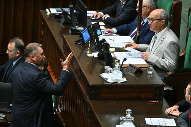 RECORD DATE NOT STATED 03.07.2026 WARSZAWA SEJM RP POSIEDZENIE SEJMU July 3, 2026 Warsaw – Sejm of the Republic of Poland – Sejm Session – Polish Parliament GLOSOWANIA N Z PRZEMYSLAW CZARNEK WLODZIMIERZ CZARZASTY FOT DAMIAN BURZYKOWSKI NEWSPIXPL NEWSPIX.PL --- newspix.pl 