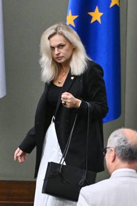 RECORD DATE NOT STATED 03.07.2026 WARSZAWA SEJM RP POSIEDZENIE SEJMU July 3, 2026 Warsaw – Sejm of the Republic of Poland – Sejm Session – Polish Parliament GLOSOWANIA N Z BARBARA NOWACKA FOT DAMIAN BURZYKOWSKI NEWSPIXPL NEWSPIX.PL --- newspix.pl 