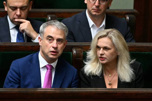 RECORD DATE NOT STATED 03.07.2026 WARSZAWA SEJM RP POSIEDZENIE SEJMU July 3, 2026 Warsaw – Sejm of the Republic of Poland – Sejm Session – Polish Parliament GLOSOWANIA N Z KRZYSZTOF GAWKOWSKI BARBARA NOWACKA FOT DAMIAN BURZYKOWSKI NEWSPIXPL NEWSPIX.PL --- newspix.pl 