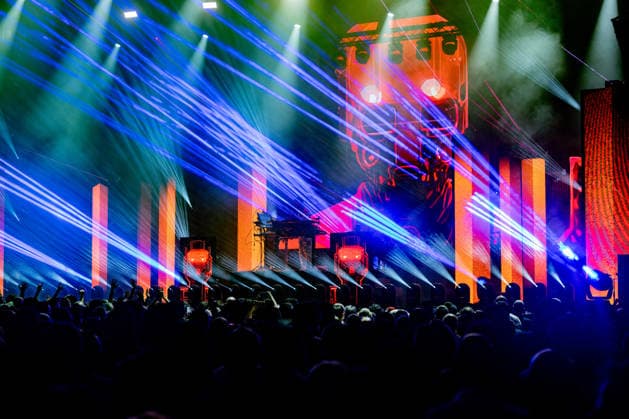 Jean Michel Jarre Concert at Noches del Botánico French electronic music composer and performer Jean Michel Jarre during a performance at the Noches del Botánico festival on July 3, 2026, in Madrid, Spain. This French artist, a pioneer of electronic music, is known for his songs Oxygène Part IV, Équinoxe Part IV, Magnetic Fields Part II, and Fourth Rendez-Vous, among others. Spain  Copyright: xRicardoxRubiox 7641499
