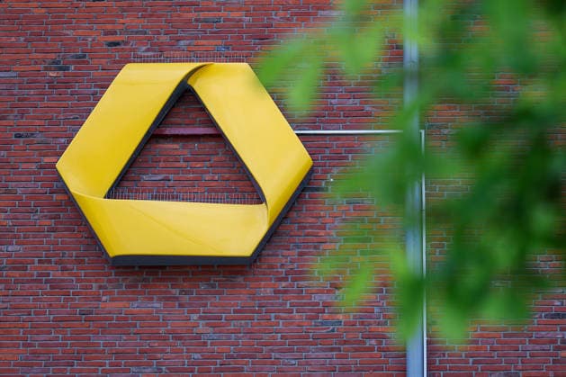 July 3, 2026, Hamburg, branch with Commerzbank logo The bank is on the verge of acquiring the major bank Unicredit Shareholders will decide on the takeover offer from the Italian corporation Takeover battle Bank takeover Takeover offer Hamburg, Germany