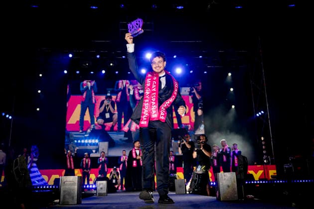 Celebration of the 19th Mr. Gay Spain Gala featuring MADO Israel de San Secundino during the pageant and musical show of the 19th Mr. Gay Spain Gala, on July 3, 2026, in Madrid, Spain. The event, one of the central and most popular events in the capital’s official LGBTIQ Pride festival program, takes place on the main stage in Plaza de Espana to select the new national representative, combining the community’s visibility, the candidates’ stories of overcoming adversity, and live artistic performances. A Pé MADRID Spain MADRID Spain Spain  Copyright: xA.xPÃ rezxMecax 7642739