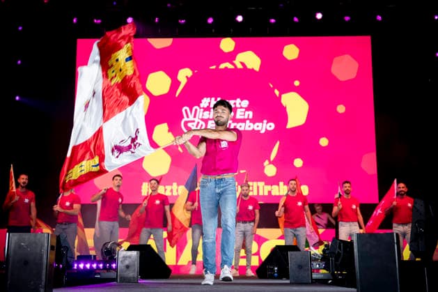 Celebration of the 19th Mr. Gay Spain Gala at MADO Víctor Manuel during the pageant and musical show for the 19th Mr. Gay Spain Gala, on July 3, 2026, in Madrid, Spain. The event—one of the central and most popular highlights of the capital’s official LGBTIQ Pride festival program—takes place on the main stage in Plaza de Espana to select the new national representative, combining the community’s visibility, the candidates’ stories of overcoming adversity, and live artistic performances. A Pé MADRID, Spain MADRID, Spain Spain  Copyright: xA.xPÃ rezxMecax 7642774