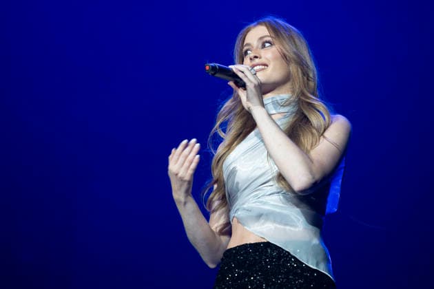 July 3, 2026, Madrid, Spain: The singer Olivia Bay performs during the Gira OT 2025 festival at the Movistar Arena in Madrid. Madrid Spain - ZUMAs197 20260703_aaa_s197_143 Copyright: xAtilanoxGarciax