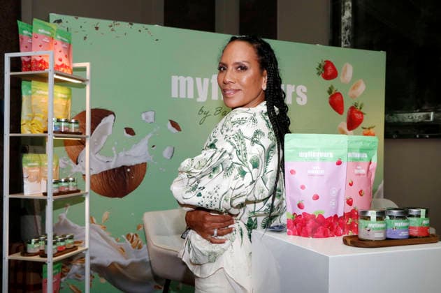 Barbara Becker beim Photocall zur Vorstellung ihrer neuen nachhaltigen Food-Marke MYFLAVOURS im Rahmen der VIP Beauty & Fashion Lounge im Hotel de Rome. Berlin, 03.07.2026 *** Barbara Becker at the photo call to launch her new sustainable food brand, MYFLAVOURS, as part of the VIP Beauty Fashion Lounge at the Hotel de Rome in Berlin, July 3, 2026 Foto:xA.xBuggex xFuturexImagex becker_6715