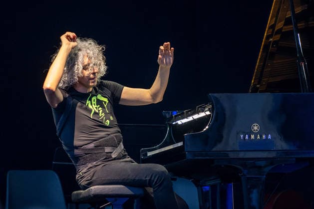 IPA86357113 - Giovanni Allevi performs live during the Giovanni Allevi - Piani e Archi - Summer 2026 music concert in Bollate (Milan), Italy, on July 3, 2026  Copyright: xGiuseppexSpinozzi LiveMediax xx 86357113