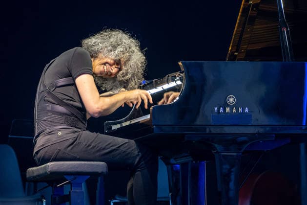 IPA86357115 - Giovanni Allevi performs live during the Giovanni Allevi - Piani e Archi - Summer 2026 music concert in Bollate (Milan), Italy, on July 3, 2026  Copyright: xGiuseppexSpinozzi LiveMediax xx 86357115
