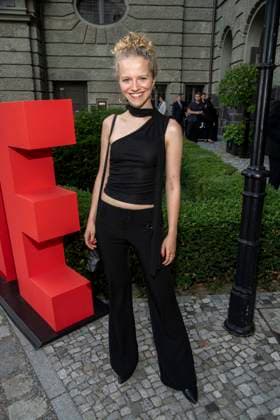 ABB NEWFACES- Kya-Celina Barucki zu Gast beim NEW FACES AWARD STYLE 2026 im Telegraphenamt in Berlin am 03.07.2026 Berlin Deutschland *** ABB NEWFACES: Kya Celina Barucki as a guest at the NEW FACES AWARD STYLE 2026 at the Telegraphenamt in Berlin on July 3, 2026, Berlin, Germany