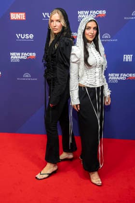 ABB NEWFACES- Bea Brocks und Aylin Oecal zu Gast beim NEW FACES AWARD STYLE 2026 im Telegraphenamt in Berlin am 03.07.2026 Berlin Deutschland *** ABB NEWFACES Bea Brocks and Aylin Oecal attend the NEW FACES AWARD STYLE 2026 at the Telegraphenamt in Berlin on July 3, 2026, Berlin, Germany