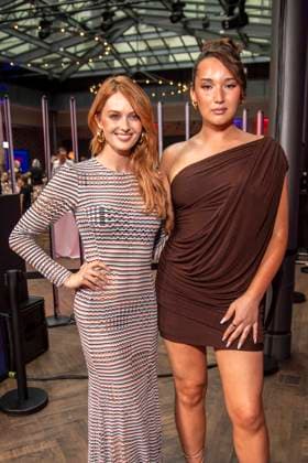 ABB NEWFACES- Vanessa Tamkan und Alex-Mariah Peter zu Gast beim NEW FACES AWARD STYLE 2026 im Telegraphenamt in Berlin am 03.07.2026 Berlin Deutschland *** ABB NEWFACES Vanessa Tamkan and Alex Mariah Peter attended the NEW FACES AWARD STYLE 2026 at the Telegraphenamt in Berlin on July 3, 2026, Berlin, Germany